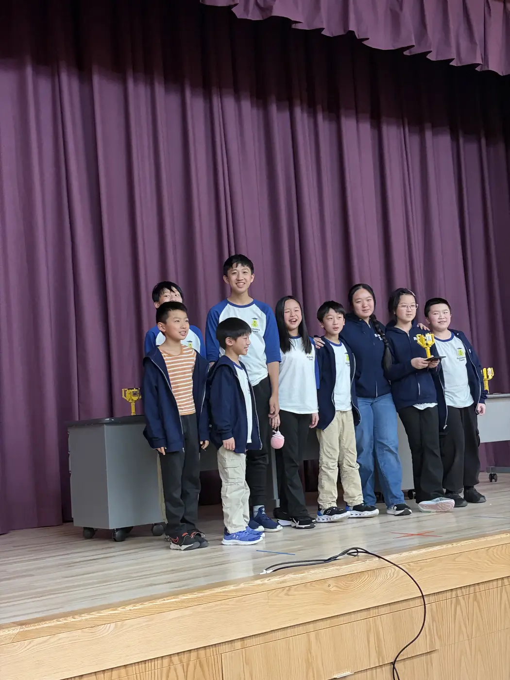 AI Future team at the NYC Championship, 1st place Robot Design