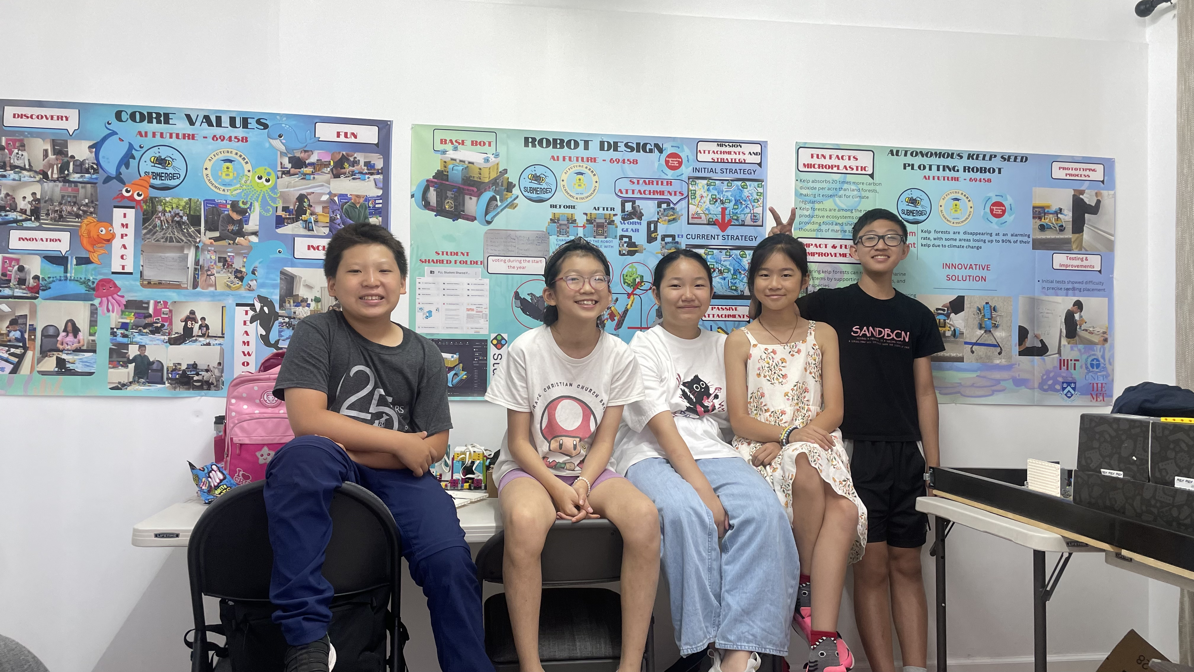 Summer robotics hands-on project