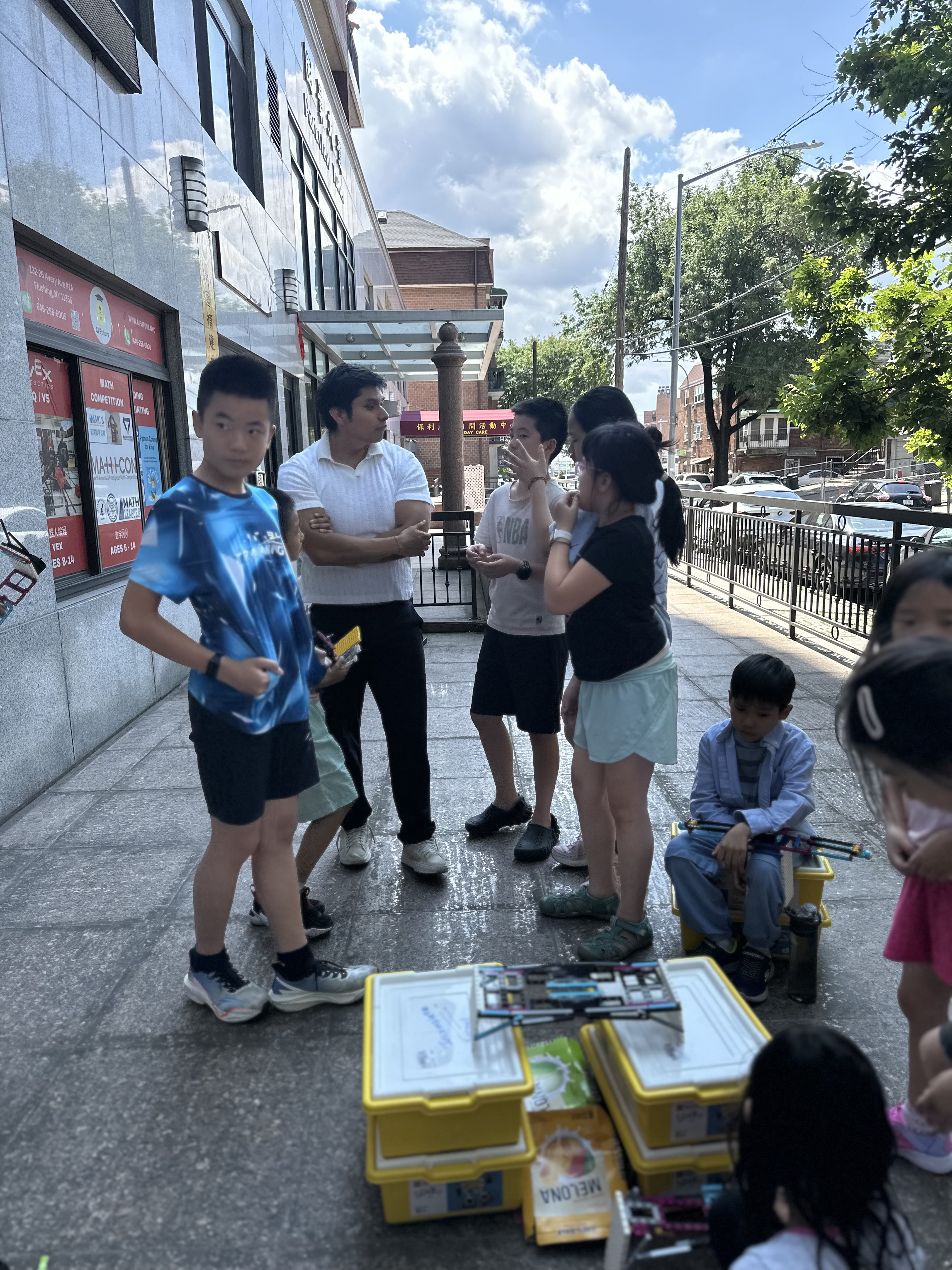 Robotics summer build table